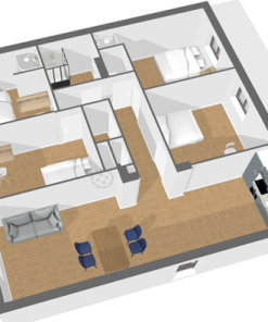 Appartement T3 Trois Cocus – Image 3
